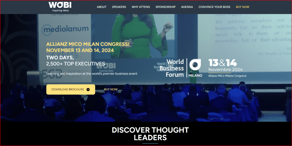 WOBI — World Business Forum Milano